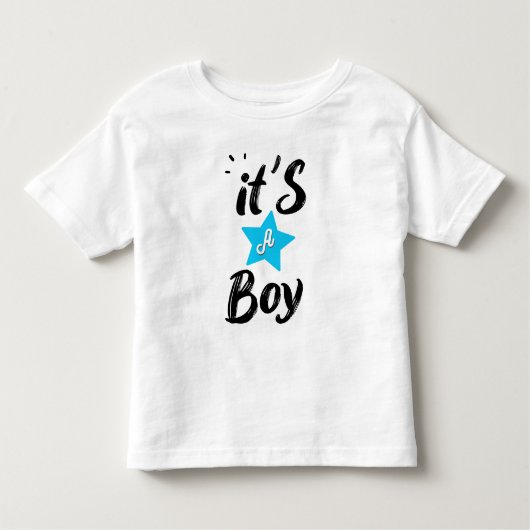 T-shirt Pour Les Tous Petits It's a boy (Devant)