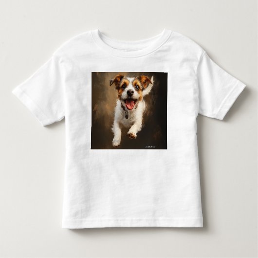 T-shirt Pour Les Tous Petits Jack Russell (Devant)