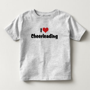 T-shirt Pour Les Tous Petits J'adore les cheerleaders