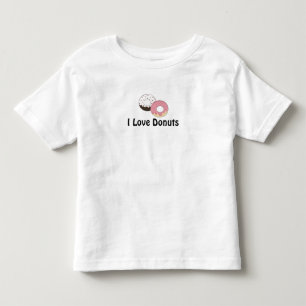T-shirt Pour Les Tous Petits J'adore les Donuts