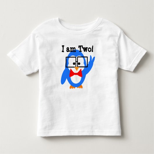 T-shirt Pour Les Tous Petits J'ai 2 ans ! J'ai deux ans ! chemise (Devant)