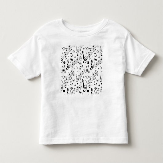 T-shirt Pour Les Tous Petits J'ai la musique dans moi (Devant)