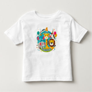 T-shirt Pour Les Tous Petits J'ai quatre ans.