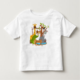 T-shirt Pour Les Tous Petits J'Aime Le Zoo