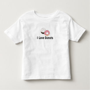 T-shirt Pour Les Tous Petits J'aime les beignets