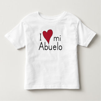 T-shirt Pour Les Tous Petits J'aime mon Abuelo