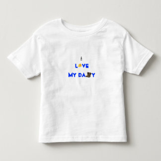 T-shirt Pour Les Tous Petits J'aime mon papa
