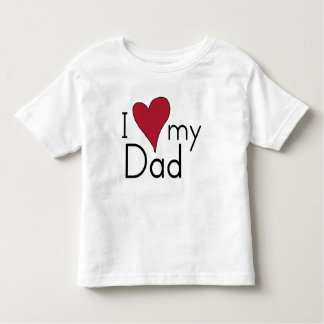 T-shirt Pour Les Tous Petits J'aime mon papa