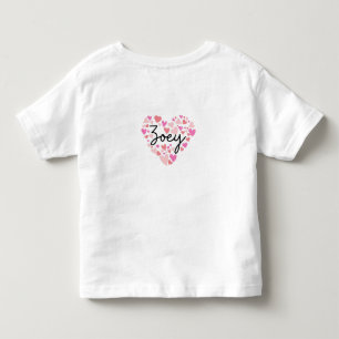 T-shirt Pour Les Tous Petits J'aime Zoey