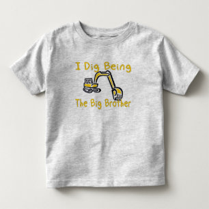T-shirt Pour Les Tous Petits je creuse mon grand frère