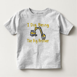 T-shirt Pour Les Tous Petits je creuse mon grand frère