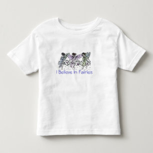 T-shirt Pour Les Tous Petits Je crois en fées