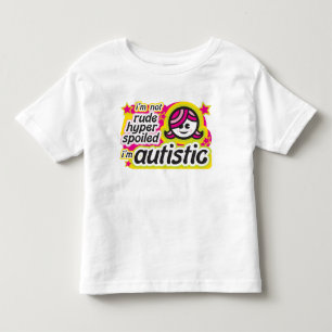 T-shirt Pour Les Tous Petits Je ne suis pas grossier, hyper, corrompu… Je sui
