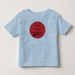 T-shirt Pour Les Tous Petits Je peux le faire moi-même !