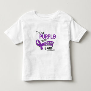 T-shirt Pour Les Tous Petits Je porte le pourpre pour mon lupus de la maman 42
