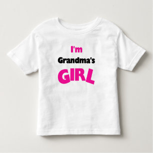 T-shirt Pour Les Tous Petits Je suis la fille de la grand-maman