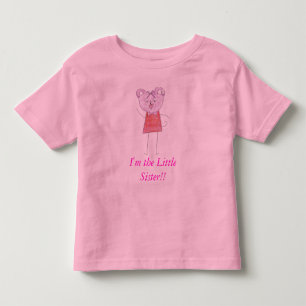 T-shirt Pour Les Tous Petits Je suis la Petite Soeur !
