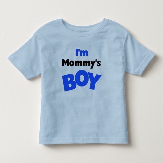 T-shirt Pour Les Tous Petits Je suis le garçon de maman (Devant)