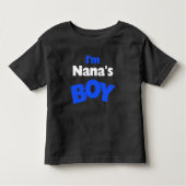 T-shirt Pour Les Tous Petits Je suis le garçon de Nana (Devant)