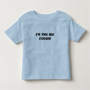 T-shirt Pour Les Tous Petits Je suis le GRAND COUSIN - chemise d'enfants