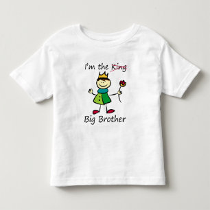 T-shirt Pour Les Tous Petits Je suis le Roi - Big Brother