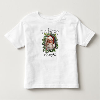 T-shirt Pour Les Tous Petits "Je suis Père Noël Favorite"