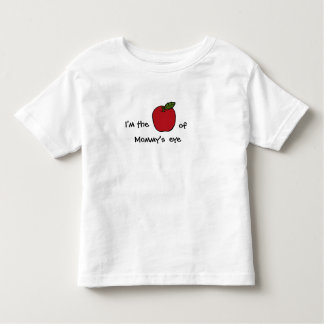 T-shirt Pour Les Tous Petits Je suis prunelle de l'oeil de la maman - (ou