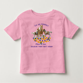T-shirt Pour Les Tous Petits Je suis si parfaite - jumeaux