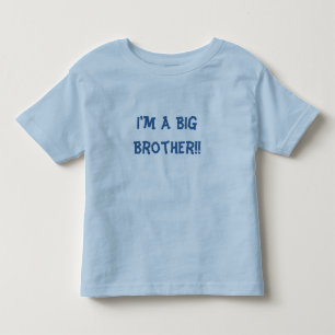 T-shirt Pour Les Tous Petits Je suis un Big Brother ! !