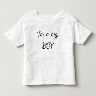 T-shirt Pour Les Tous Petits Je suis un grand garçon