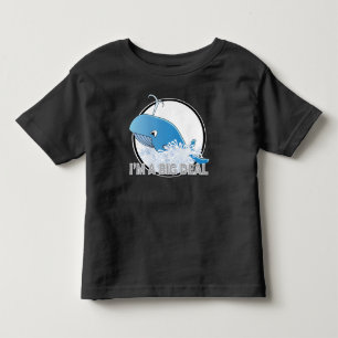 T-shirt Pour Les Tous Petits Je suis une grosse affaire - Toddler Fine Jersey T