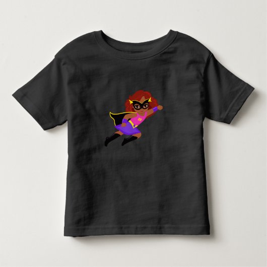 T-shirt Pour Les Tous Petits Je suis une super fille (Devant)