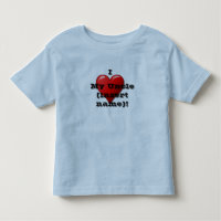 Je T'aime Mon Oncle (nom) T Shirt Enfant Coeur
