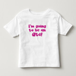 T-shirt Pour Les Tous Petits Je vais être un Ate ! (Grande Soeur)