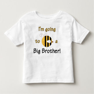 T-shirt Pour Les Tous Petits Je vais être un Big Brother - mignon Bee Design