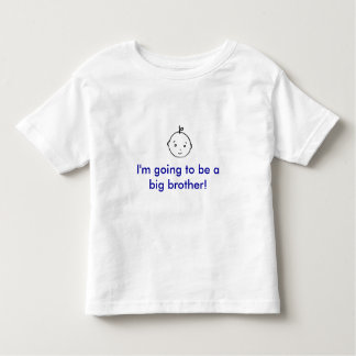 T-shirt Pour Les Tous Petits Je vais être un grand frère !