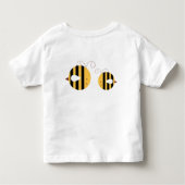 T-shirt Pour Les Tous Petits Je vais être une grande soeur - mignonne Bee Desig (Dos)