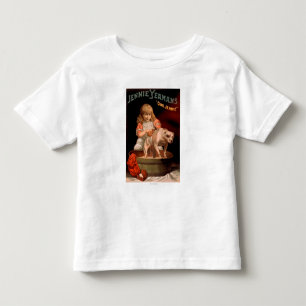 T-shirt Pour Les Tous Petits Jennie Yeamans "Our Jennie" Girl Washdog
