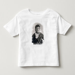 T-shirt Pour Les Tous Petits Jesse Woodson James (photo de b/w)