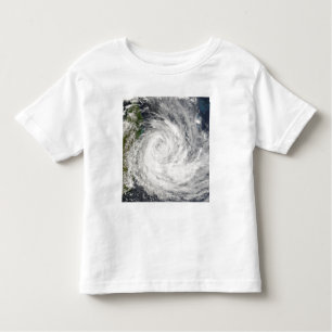 T-shirt Pour Les Tous Petits Jeu de cyclone tropical au large de Madagascar
