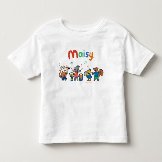 T-shirt Pour Les Tous Petits Jeu de Maisy et d'amis dans la bande (Devant)