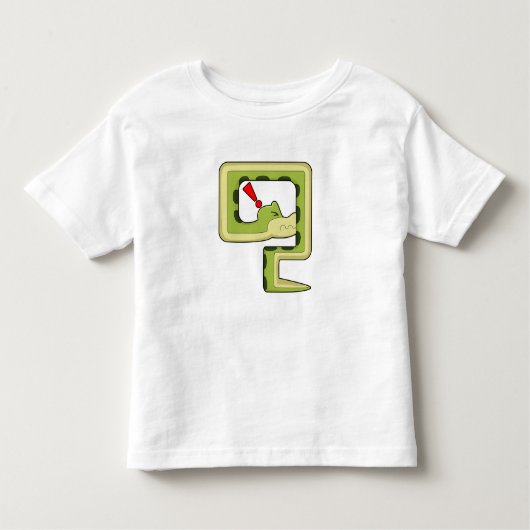 T-shirt Pour Les Tous Petits Jeu de serpent (Devant)