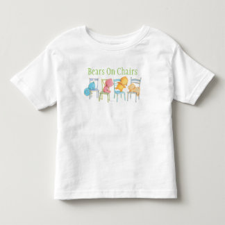 T-shirt Pour Les Tous Petits Jeu d'ours bleus, roses, jaunes, et Brown
