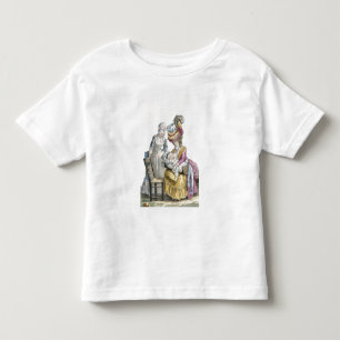 T-shirt Pour Les Tous Petits Jeune femme en robe 'a la Levite' Allaitement