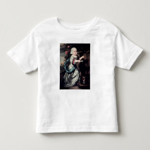 T-shirt Pour Les Tous Petits Jeune fille à une fontaine, 1662