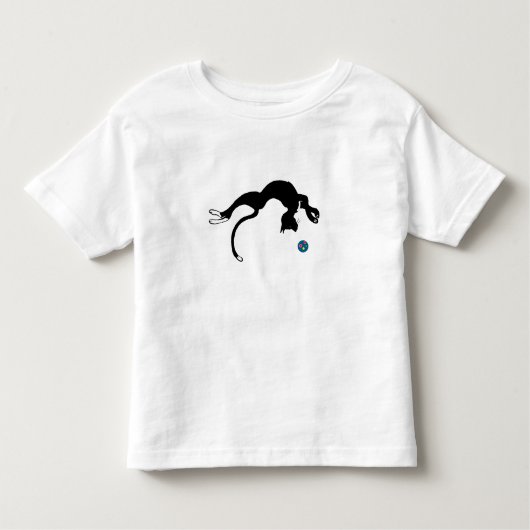T-shirt Pour Les Tous Petits Jeux à feuilles (Devant)
