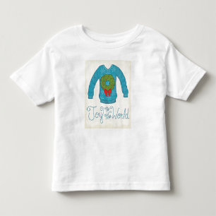 T-shirt Pour Les Tous Petits Joie d'Apple sauvage au monde - chandail de Noë