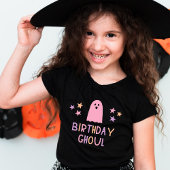 T-shirt Pour Les Tous Petits Joli anniversaire Ghoul Pastel Ghost Halloween