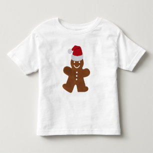 T-shirt Pour Les Tous Petits Joli cookie en pain d'épices de Noël