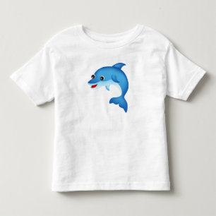 T-shirt Pour Les Tous Petits Joli dauphin